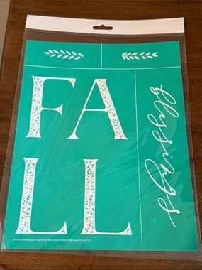 Chalk Couture “Fall Blessings” Size B Club Couture Transfer New in package
